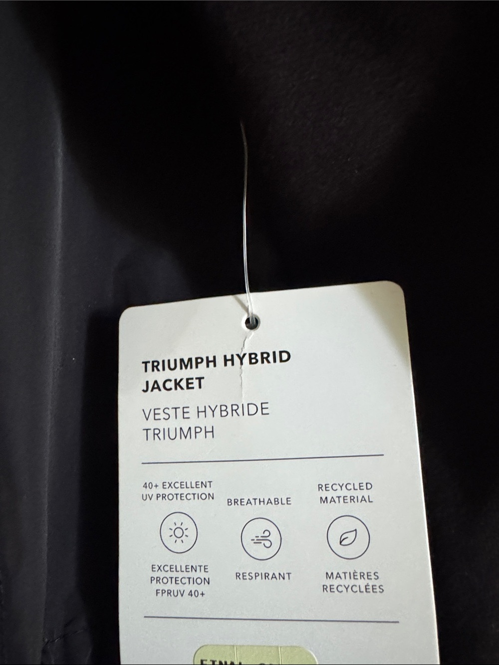Athleta Triumph Hybrid Jacket with Adjustable Waist - Picture 3 of 7